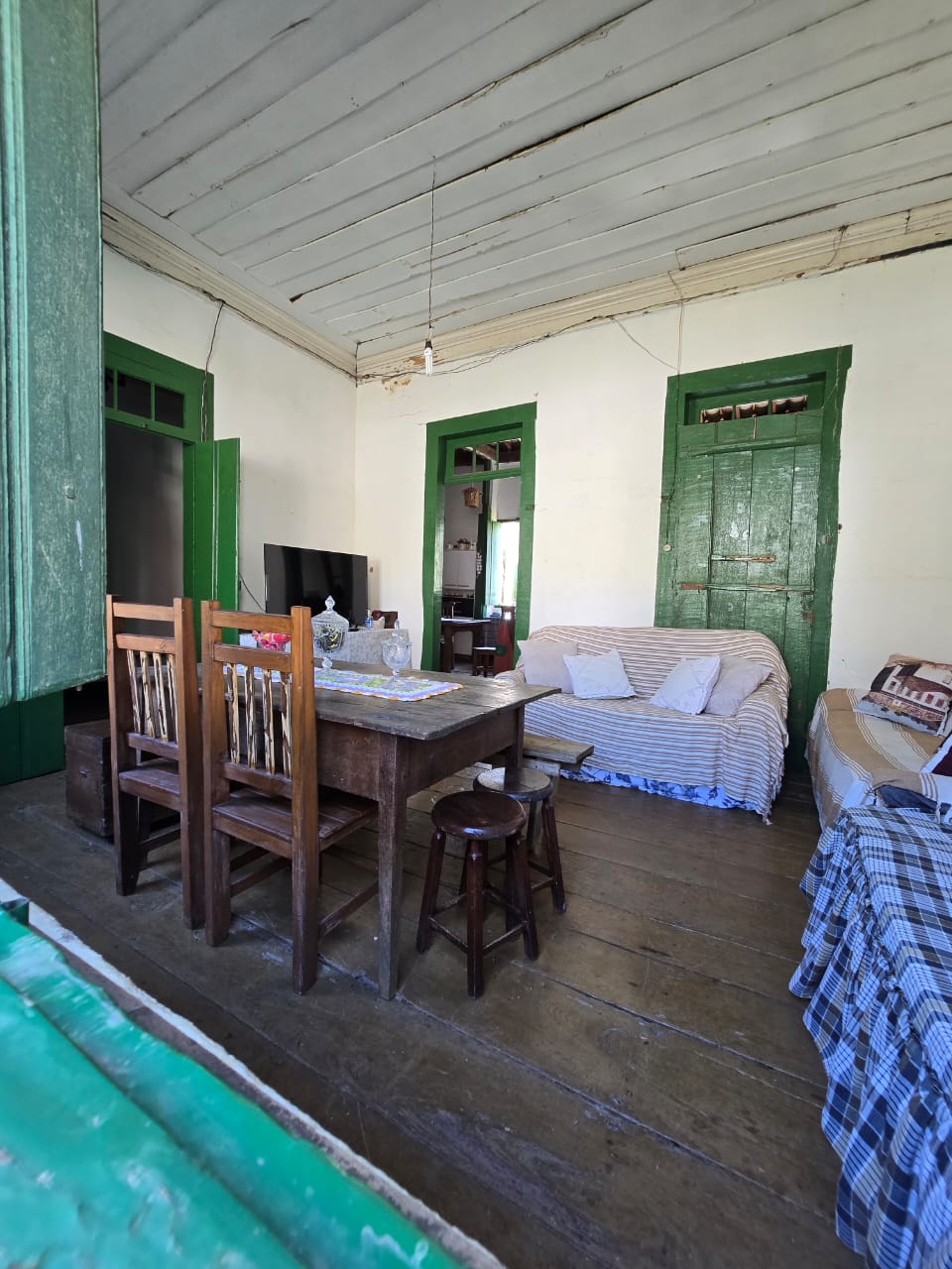 Sala de estar da casa principal